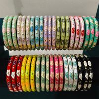 Nouveau Bracelet Coloré Style Ethnique Rétro Luxe Léger Niche Haut de Gamme Accessoires Polyvalents Bijoux Fins Or 18K