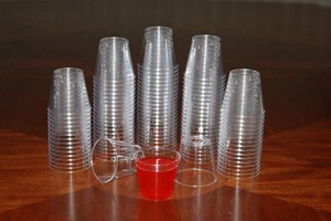 12ML Clear PS Plastic Single Wall Disposable <strong>Communion</strong> <strong>Cups</strong> for Church Clear Wine PS Shot Glasses Small Hard Plastic Glass Holy - Product Image 5