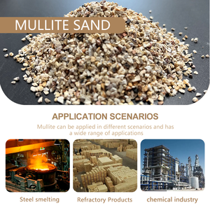 Sable de mullite d'usine, poudre de silicate d'aluminium, sable de chamotte, prix pour la fonte et la fonderie, sable de mullite pour matériaux réfractaires - Product Image 3
