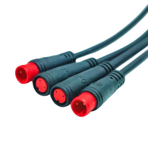 Conector de Cable de Cobre Puro Impermeable M8, Conector Macho/Hembra de 2/3/4/5/6 Núcleos para Suministro de Energía para Hogar Inteligente - Product Image 1