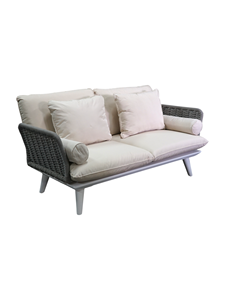 Hot Sale Modern Living Room Home Terrace Kitchen Dining Exclusive Nice Beautiful <b>Small</b> Medium Big Rattan Wood Bench <b>Sofa</b> - Product Image 4