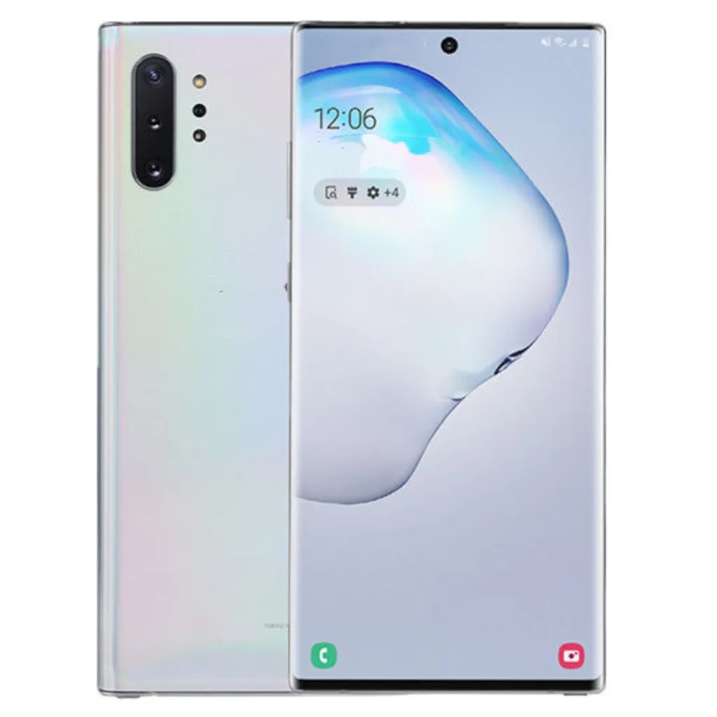 Лидер продаж, Подержанный телефон, почти новый оригинальный смартфон 5g, Корейская версия android 256 ГБ 512 ГБ для samsung galaxy note 10 plus