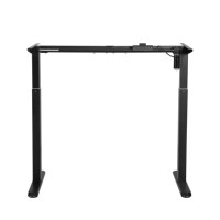 Ada ergonomique électrique hauteur levage meubles debout moderne moteur unique ordinateur portable bureau à domicile bureau de travail avec un plus grand bureau