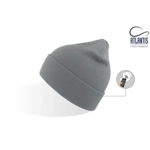 Green <b>beanie</b> organic cotton cap sustainable gadgets - Product Image 1