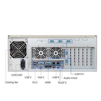 4U Rackmount computadora de servidor industrial de escritorio Core i7 3770 2TB computadora de Control Integrado PC con bloqueo