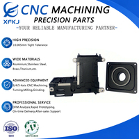 Casing Lensa Optik Aluminium CNC Custom, Dudukan Lensa Kamera, Hitam Anodized, Part Presisi OEM ODM, Layanan CNC
