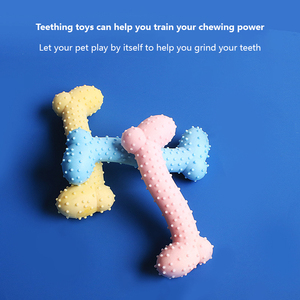 ของเล่นเคี้ยวสำหรับสุนัขขายส่งทนทานต่อการกัดและทนทานสำหรับลูกสุนัขกัดเล่นด้วยตนเองบรรเทาความเบื่อวัสดุสัตว์เลี้ยงปลอดสารพิษ - Product Image 3