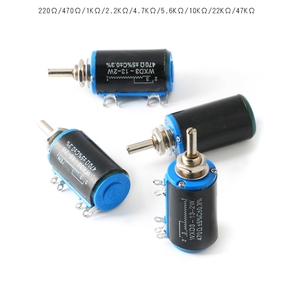 Thành phần thụ động ban đầu WXD3-13-2W 220r470 EURO 1K 2.2K 4.7k 5.6K 10k 47K chính xác đa biến dây vết thương Chiết - Product Image 5