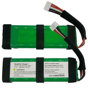 Accesorios para altavoces Batería al por mayor para JBL Charge3 330sl Altavoz Bluetooth <span class=keywords><strong>3</strong></span>,7 V 6000mAh Paquete de baterías GSP1029102A Batera verde - Product Image 1