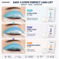 Kit de rehaussement de cils à la cystéamine douce, sans TGA, système de permanente pour cils délicats, pour yeux sensibles, boucles naturelles, qualité professionnelle pour salon, fourniture OEM