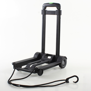 รถเข็นช็อปปิ้งพับได้แบบพกพามีล้อสำหรับใช้ในซูเปอร์มาร์เก็ตห้างสรรพสินค้าและรถเข็นสำหรับใช้ในบ้าน - Product Image 5