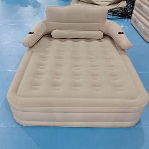 Fast Inflation Inflatable <b>Mattress</b> Self Inflatable Queen Size Flocked Air Bed Hospital Bedroom Use Eco-Friendly Durable - Product Image 6