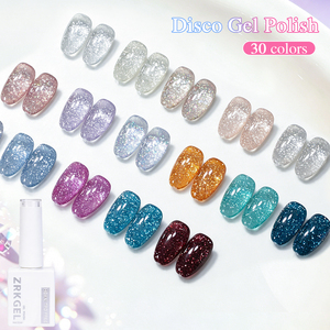 ชุดเจลทาเล็บ ZRKGEL 30 สี แฟชั่น กึ่งถาวร ปราศจากสาร HEMA และ TPO เงางาม ลอกออกได้ สีชัด ไม่เป็นพิษ ไม่มีกลิ่น ชุดเจลยูวี - Product Image 3
