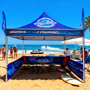 Productie van 600D Oxford Shelter met gepersonaliseerd branding en stormbestendige constructie voor eisenzame toepassingen op de buitenmarkt - Product Image 2