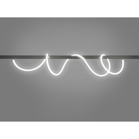 360 degrés Flexible magnétique piste lumières néon Tube lumière ronde silicone diffuseur décoratif lumière linéaire 48V 1M 2M 3M 4M