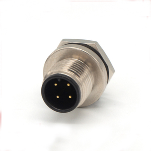 Connecteur métallique M12 étanche pour montage sur panneau, connecteur M12, connecteurs en Y à 4 broches, connecteur M12 à 5 broches - Product Image 2