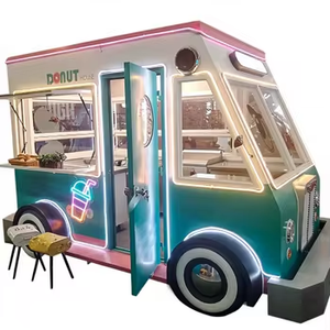 5 Meters 16FT Square 304 Stainless Steel Mobile Fast Truck Crepe BBQ Ice Cream Burger Fries Fully Equipped Towable Food <b>Trailer</b> - Product Image 2