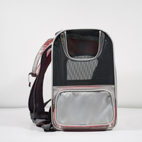 Sac de transport pour animaux de compagnie en maille souple bleue, détachable, avec porte latérale, pour chat et chien, vente chaude aux États-Unis