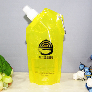 Botella de agua deportiva de plástico personalizada, bolsa de contenedor de alimentos, bolsa de líquido - Product Image 2