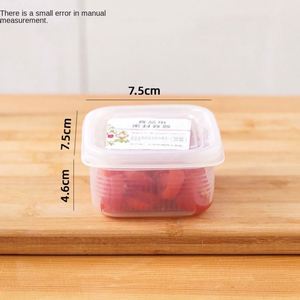 Kitchen <b>Refrigerator</b> Storage Box Food Grade Freezer Special Fresh-Keeping Antibacterial Frozen Meat Box Sealed Lid PP Plastic - Product Image 6