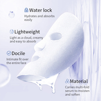 Échantillon Gratuit BIOAQUA Masque Visage Hydratant en Tissu Thé Vert, Aloès et Orange Coréen