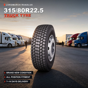 ยางรถบรรทุกใหม่ขนาด 315/80R22.5 พร้อมส่งในสต็อก ยางเรเดียลทนทานสำหรับตำแหน่งขับเคลื่อนและบังคับเลี้ยว จัดส่งรวดเร็ว - Product Image 1
