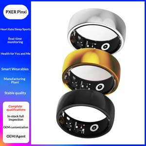 Anillo Inteligente con Monitoreo en Tiempo Real de Oxígeno en Sangre, Frecuencia Cardíaca, Sueño, Múltiples Modos Deportivos, Control Remoto de Cámara, Anillos para Parejas - Product Image 2