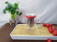 Tasse à café en verre borosilicate, de haute qualité résistant à la chaleur, tasse à thé avec infuseur, nouvelle collection