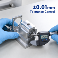 Usinage CNC 5 axes de haute précision, pièces en acier inoxydable et en aluminium, service de fraisage CNC personnalisé pour composants à géométrie complexe