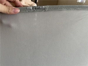 Parasole Grigio 2021 per Tetto in <span class=keywords><strong>Vetro</strong></span> di Tesla Model Y, Accessori Personalizzati per Tesla Model Y 2021 - Product Image 4