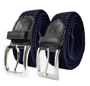 2022 hombres cinturones mujeres tela 3517 Cinturón trenzado de algodón elástico para Jeans - Product Image 2