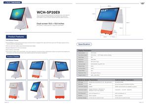 Máquina POS táctil <span class=keywords><strong>de</strong></span> doble pantalla, <span class=keywords><strong>caja</strong></span> <span class=keywords><strong>registradora</strong></span> inteligente Wifi <span class=keywords><strong>para</strong></span> tiendas <span class=keywords><strong>de</strong></span> <span class=keywords><strong>ropa</strong></span>, farmacias, restaurantes, sistemas POS todo en uno - Product Image 6