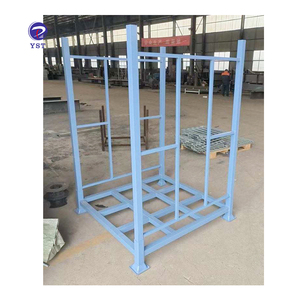 Chất lượng tốt sơn tĩnh điện lớn gấp di động xếp chồng vải cuộn <span class=keywords><strong>Pallet</strong></span> kệ - Product Image 3