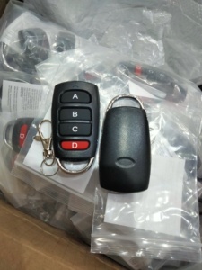 超级通用卷闸门433米金属4键车库门遥控器 - Product Image 5