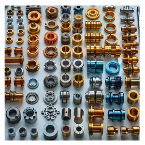 أجزاء مكونات للآلات الحاسوبية ذات 5 محاور مخصصة من البلاستيك والنحاس والفولاذ المقاوم للصدأ والألومنيوم بدقة عالية من مصنع ISO9001 ومصنع OEM