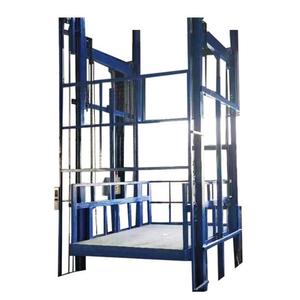 8m 500kg entrepôt de fret extérieur ascenseur de fret électrique hydraulique marchandises motorisé Rail de guidage sous-sol bricolage plate-forme de <span class=keywords><strong>Table</strong></span> élévatrice - Product Image 2
