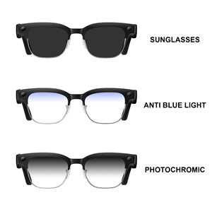 Hey Cyan W630 Film en verre intelligent commutable avec caméra vidéo Lunettes de soleil Sports Traduction en temps réel <span class=keywords><strong>Casque</strong></span> portable intelligent - Product Image 3