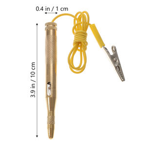 Probador de Circuitos de Luz para Automóvil, 6V 12V 24V CC, Lámpara de Prueba de Circuito de Luz para Auto, Detector de Voltaje con Punta de Cobre - Product Image 3
