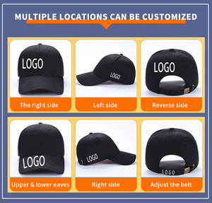 Cappello <span class=keywords><strong>a</strong></span> 6 Pannelli in Cotone Lavato di Alta Qualità, Personalizzabile con Ricamo, Logo Traspirante Stampabile, Stile Streetwear - Product Image 5