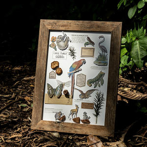 Paquete de 20 Pegatinas Decorativas con Diseño de Libro Simulado de la <span class=keywords><strong>Serie</strong></span> Enciclopedia, Estilo Europeo Vintage, con Fondo Brillante - Product Image 4