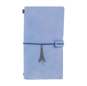 Diario de viaje Vintage recargable cuaderno personalizado portátil hecho a mano cuero genuino diario de cuero de tapa dura OEM y OEM 1 Uds NY62 - Product Image 3