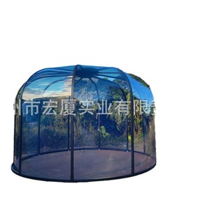 Casa con Techo de Vidrio Templado en Forma de Arco, Patio con Techo de Vidrio, Solárium con Vista al Cielo Estrellado - Product Image 5