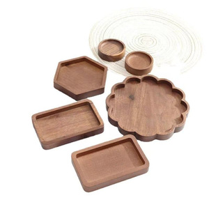 Solid Wood <b>Dinner</b> Plates Irregular Shape Custom Size Eco Friendly Storage <b>Trays</b> Cute Design - Product Image 5