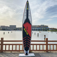 Planche de surf 12 pieds 6 pouces, livraison directe, planche de Wakeboard de sport aquatique, planche de paddle de course Sup