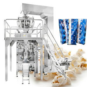 Máquina Empacadora Vertical Automática de 14 Cabezales con Pesadora Multicabezal para Papas Fritas, Frutos Secos, Cerezas y Arándanos - Product Image 1