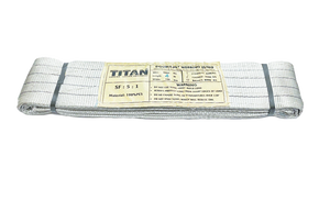 Provina Eslingas de elevación de correas planas de poliéster 100% de tamaño y color personalizado 38mm-300mm de ancho resistente con factor de seguridad 8:1 - Product Image 6