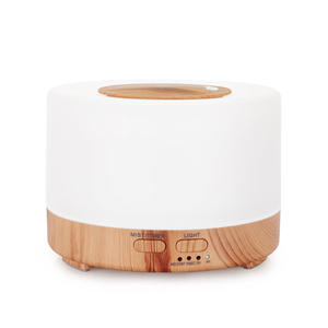 Difusor de aromaterapia JC-316AM, humidificador ultrasónico de 0,5 l con luz LED y control remoto para uso doméstico y comercial - Product Image 1