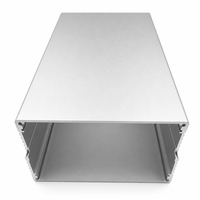 Boîtier en alliage d'aluminium sur mesure 127*75mm, indice de protection IP54, léger et durable pour alimentation électrique, onduleur, pilote LED, contrôle OEM