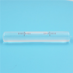 Tubo de burbuja óptica de vidrio de 15x100 mm para construcción de edificios - Product Image 1