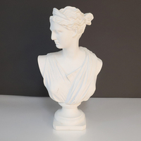 Vente en gros d'Artemis Diana Statue Buste Déesse La Chasseresse Grecque Résine David et Diana Sculpture